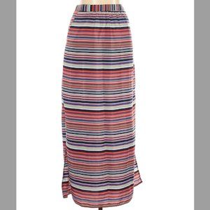 Olive & Oak | Striped Maxi Skirt Sz M